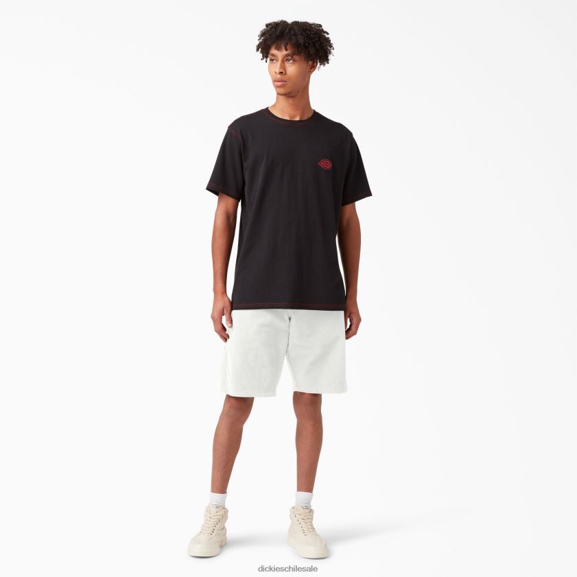 nube lavada a la piedra (s2c) hombres pantalones cortos de carpintero de pato lavado a la piedra 11\" Dickies vestir X4H0F471