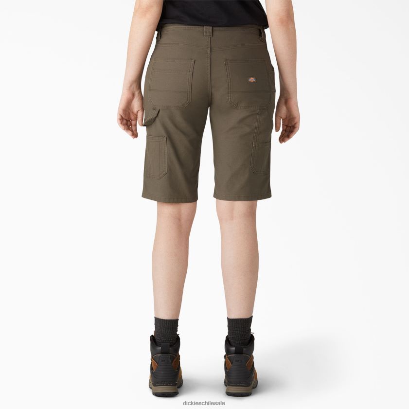 regular mujer pantalones cortos de carpintero de pato 11\" Dickies vestir X4H0F2255