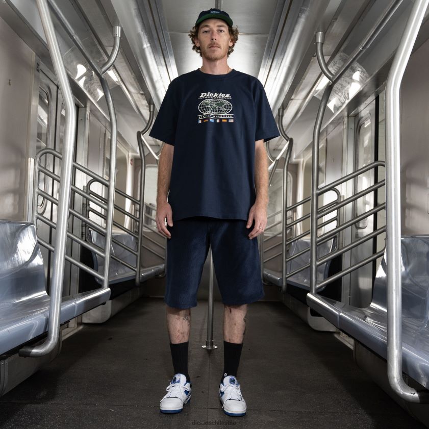 tinta azul marino (ik) hombres jake hayes shorts de pana 13\" Dickies vestir X4H0F412