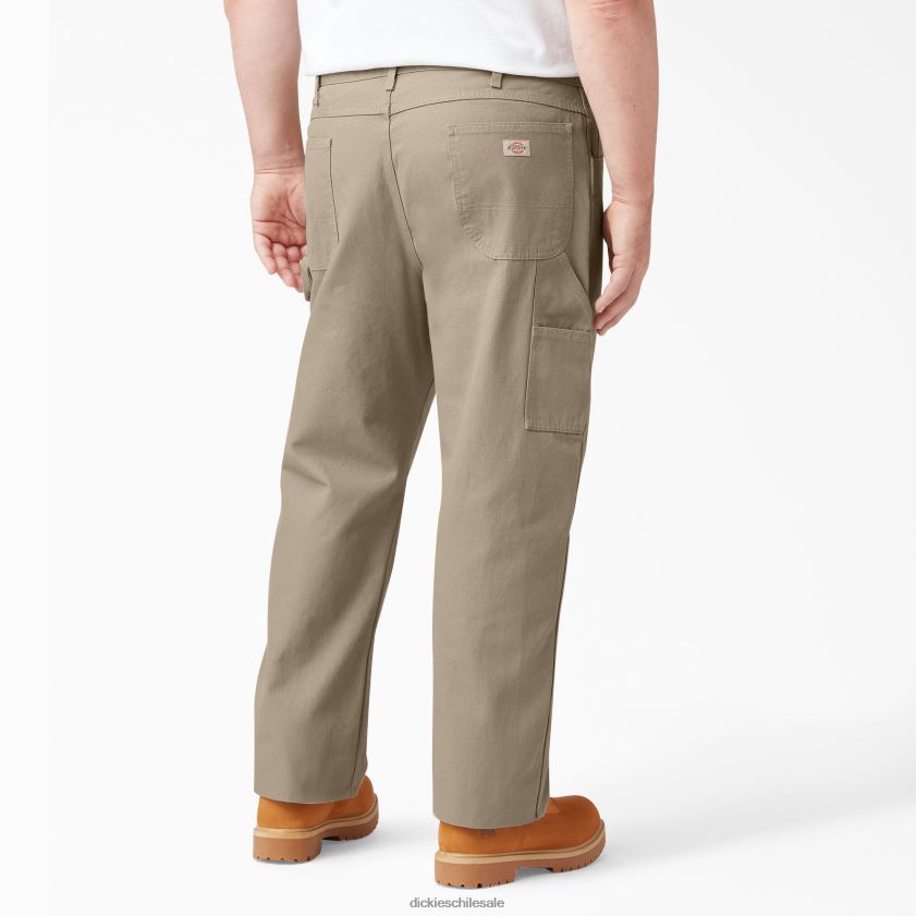arena del desierto enjuagada (rds) hombres pantalones de carpintero de pato pesado de ajuste relajado Dickies vestir X4H0F87