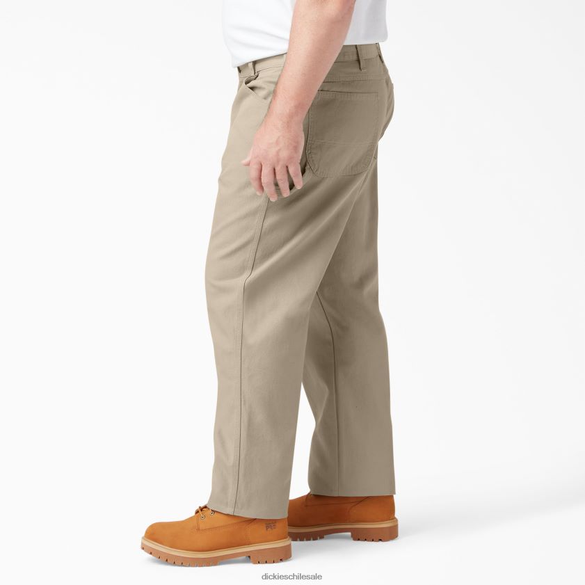 arena del desierto enjuagada (rds) hombres pantalones de carpintero de pato pesado de ajuste relajado Dickies vestir X4H0F87