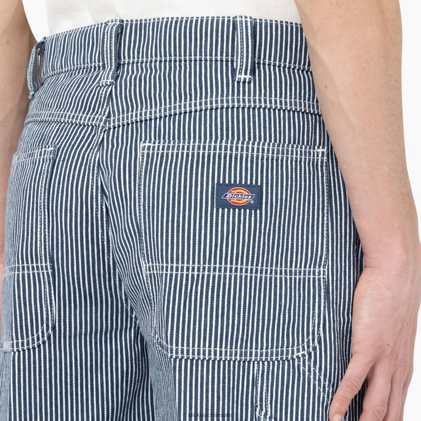 crudo/azul fuerza aérea (eua) hombres pantalones de carpintero con rayas de nogal de garyville Dickies vestir X4H0F156