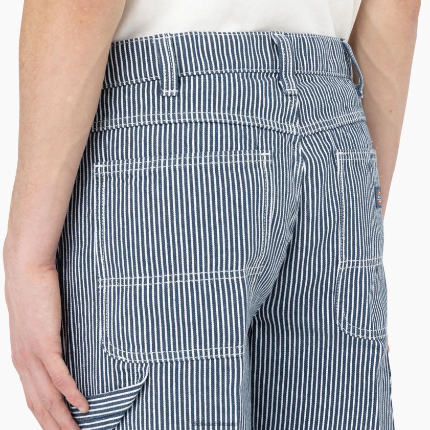 crudo/azul fuerza aérea (eua) hombres pantalones de carpintero con rayas de nogal de garyville Dickies vestir X4H0F156