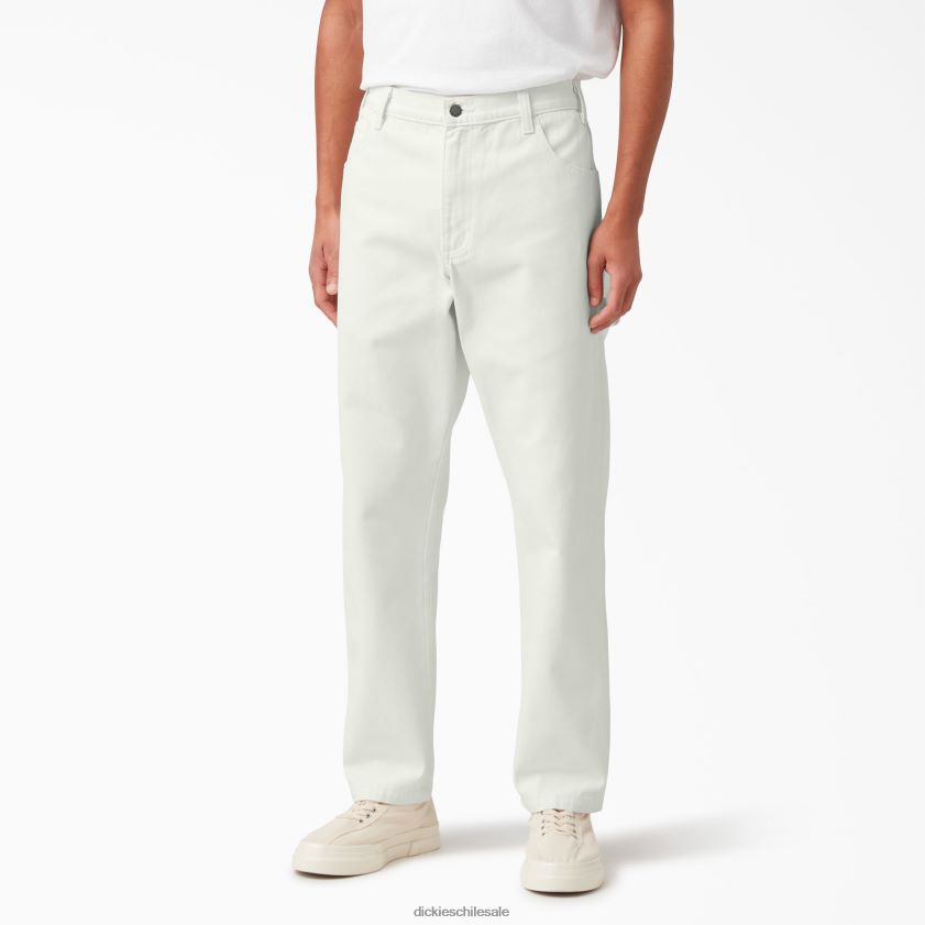 nube lavada a la piedra (s2c) hombres pantalones de carpintero de pato lavado a la piedra de corte regular Dickies vestir X4H0F254