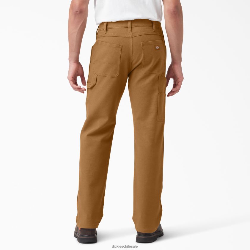 pato marrón enjuagado (rbd) hombres pantalones utilitarios cálidos de pato Dickies vestir X4H0F321