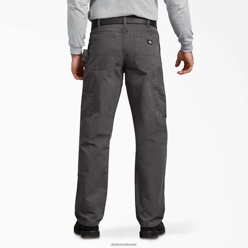 pizarra enjuagada (rsl) hombres pantalones de carpintero de pato lijado de ajuste relajado Dickies vestir X4H0F145