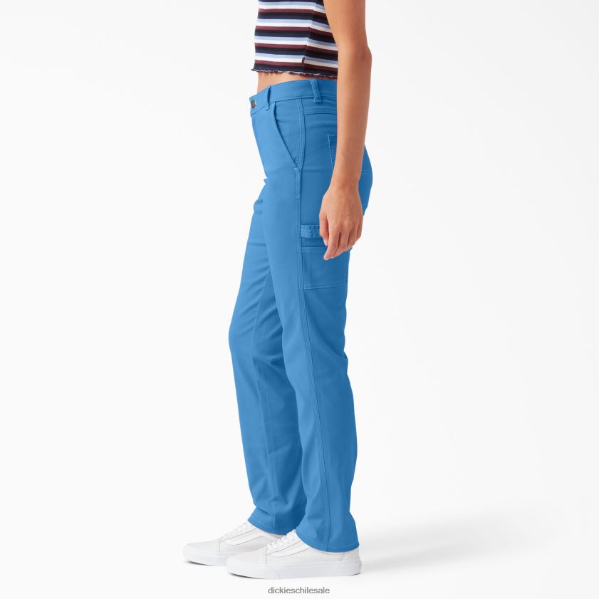 regular mujer pantalones de carpintero con dobladillo enrollado Dickies vestir X4H0F1785