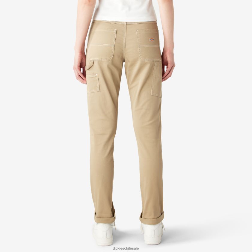 regular mujer pantalones de carpintero con dobladillo enrollado Dickies vestir X4H0F1788