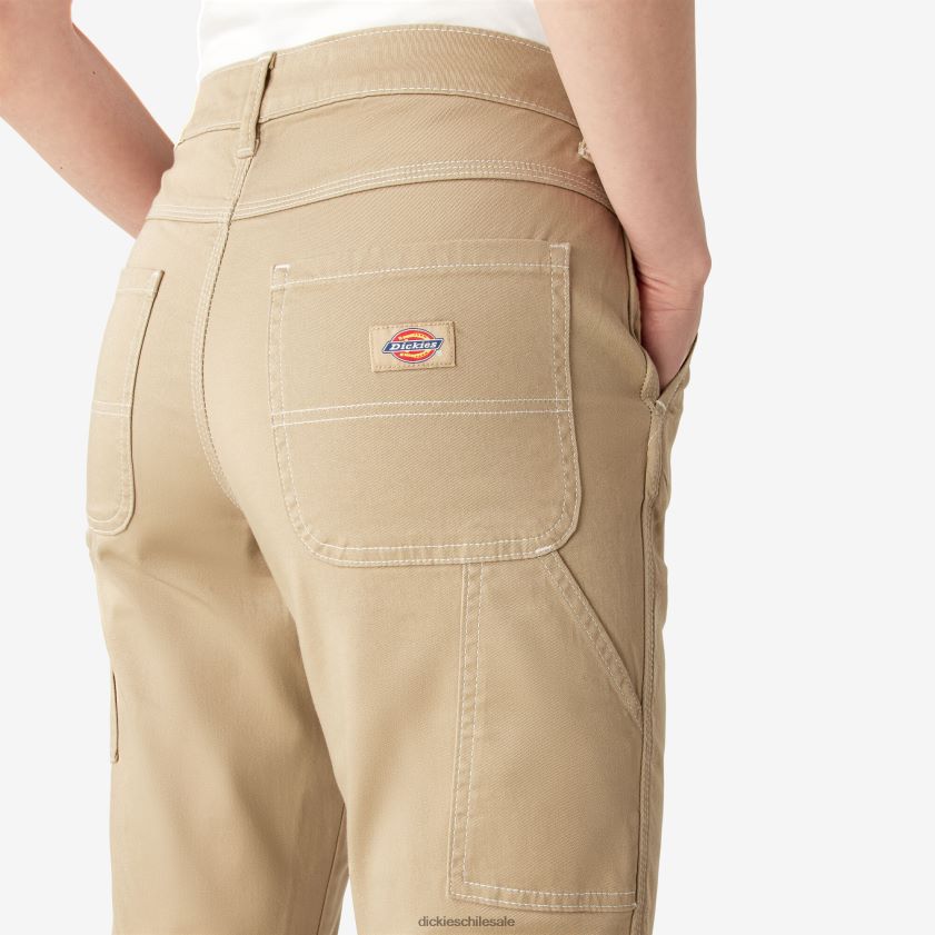 regular mujer pantalones de carpintero con dobladillo enrollado Dickies vestir X4H0F1788