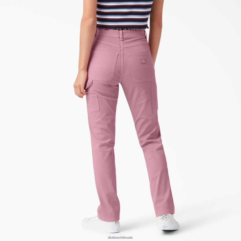 regular mujer pantalones de carpintero con dobladillo enrollado Dickies vestir X4H0F1789