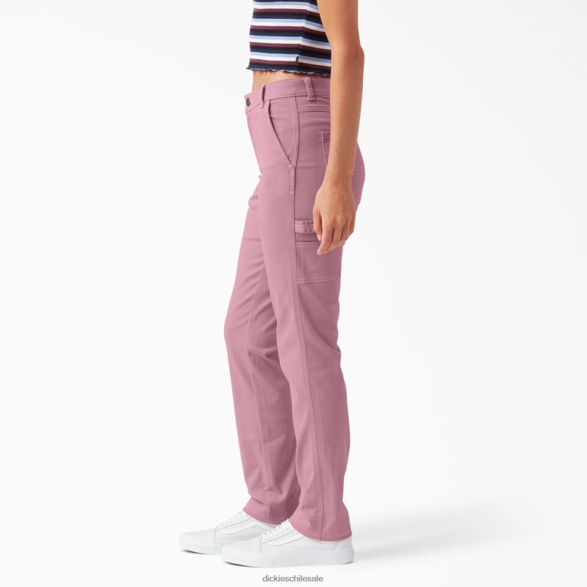 regular mujer pantalones de carpintero con dobladillo enrollado Dickies vestir X4H0F1789