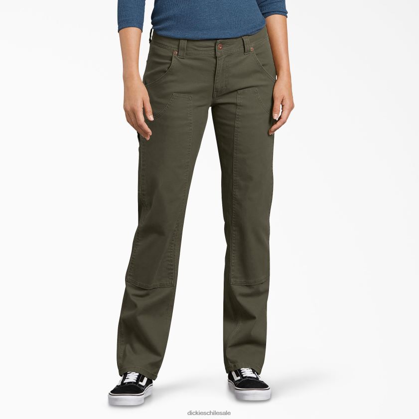 regular mujer pantalones de carpintero con doble frente de pato Dickies vestir X4H0F1777