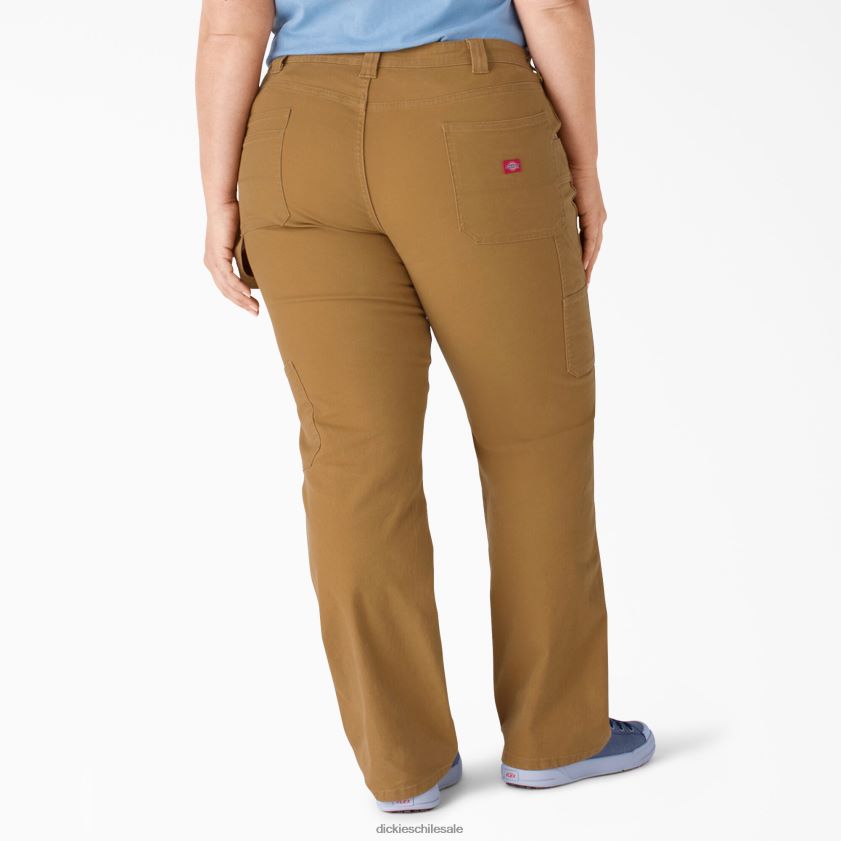 regular mujer pantalones de carpintero con doble frente de pato plus Dickies vestir X4H0F1860