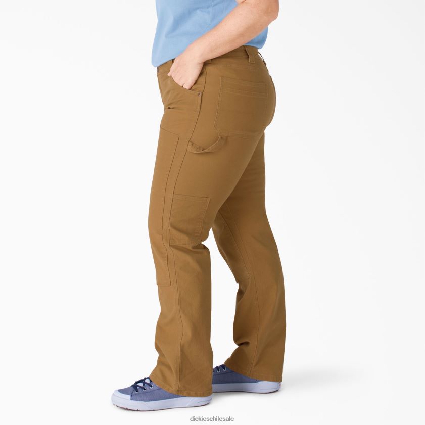 regular mujer pantalones de carpintero con doble frente de pato plus Dickies vestir X4H0F1860
