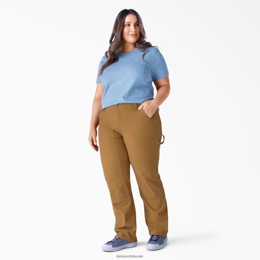 regular mujer pantalones de carpintero con doble frente de pato plus Dickies vestir X4H0F1860