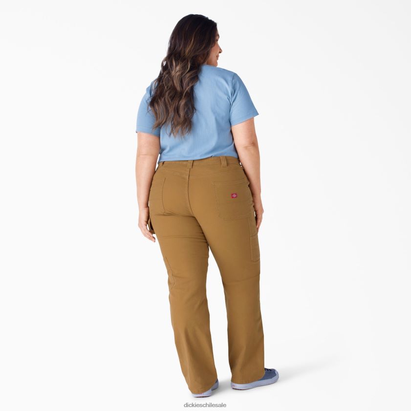 regular mujer pantalones de carpintero con doble frente de pato plus Dickies vestir X4H0F1860