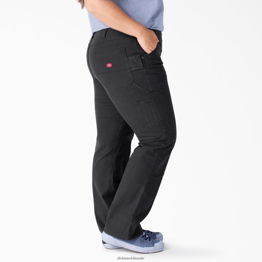 regular mujer pantalones de carpintero con doble frente de pato plus Dickies vestir X4H0F1861