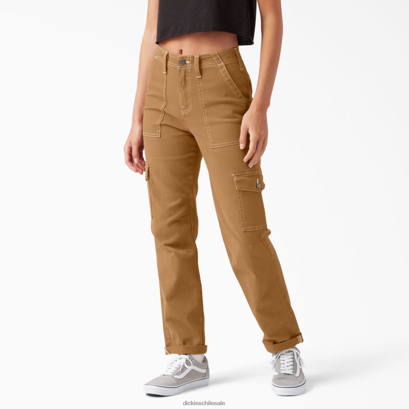 regular mujer pantalones utilitarios con puños Dickies vestir X4H0F1738