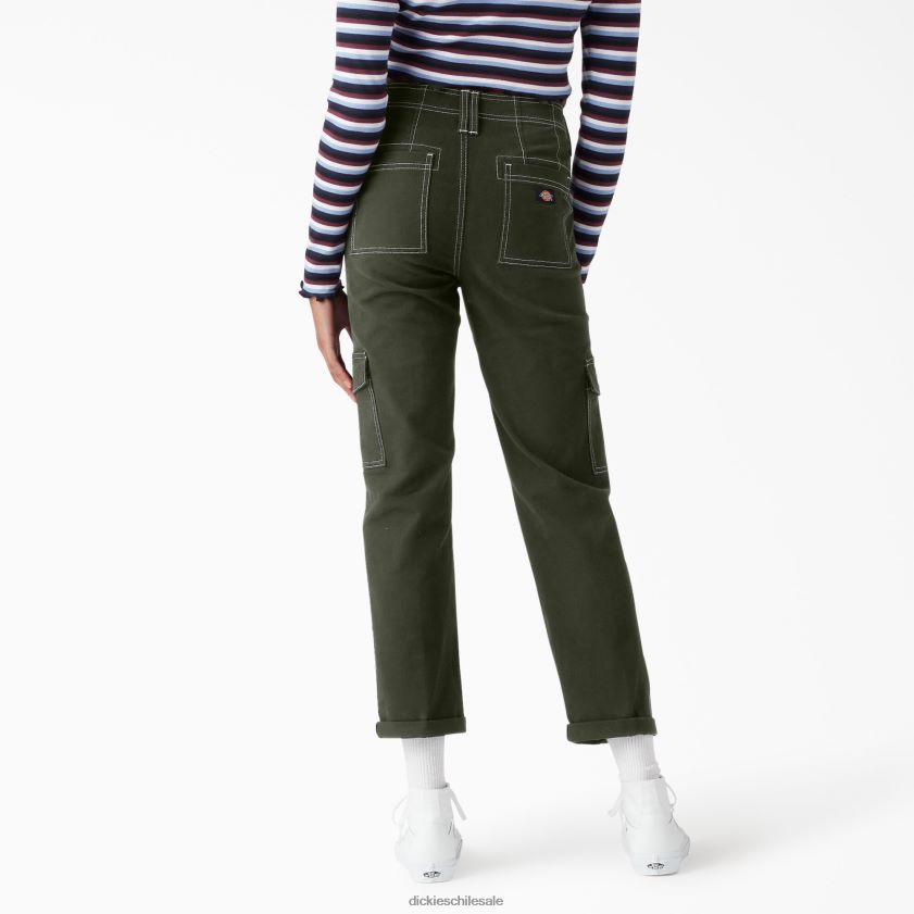 regular mujer pantalones utilitarios con puños Dickies vestir X4H0F1740
