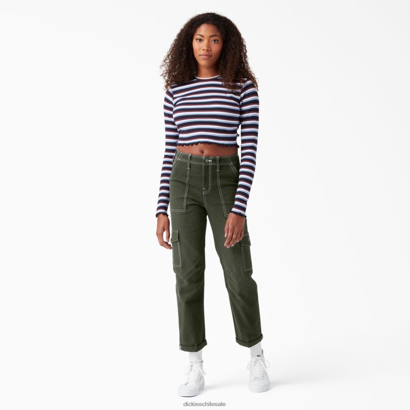 regular mujer pantalones utilitarios con puños Dickies vestir X4H0F1740