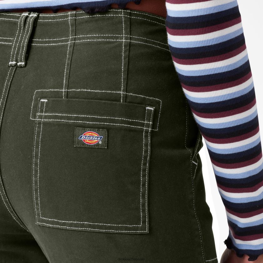 regular mujer pantalones utilitarios con puños Dickies vestir X4H0F1740