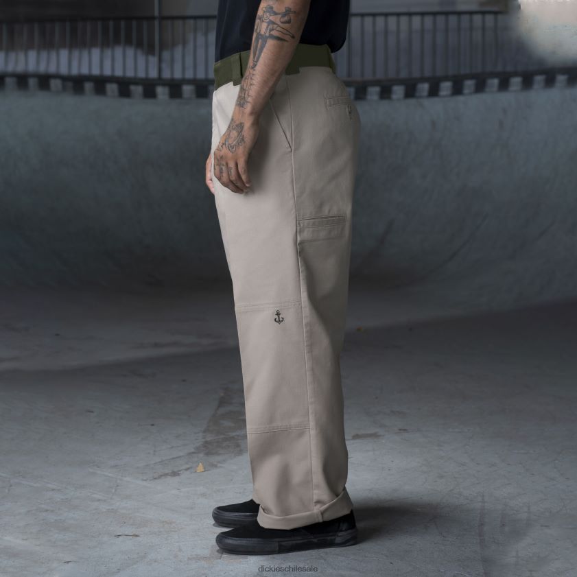 bloque de color arena del desierto/oliva (dvc) hombres ronnie sandoval pantalones de doble rodilla Dickies vestir X4H0F234