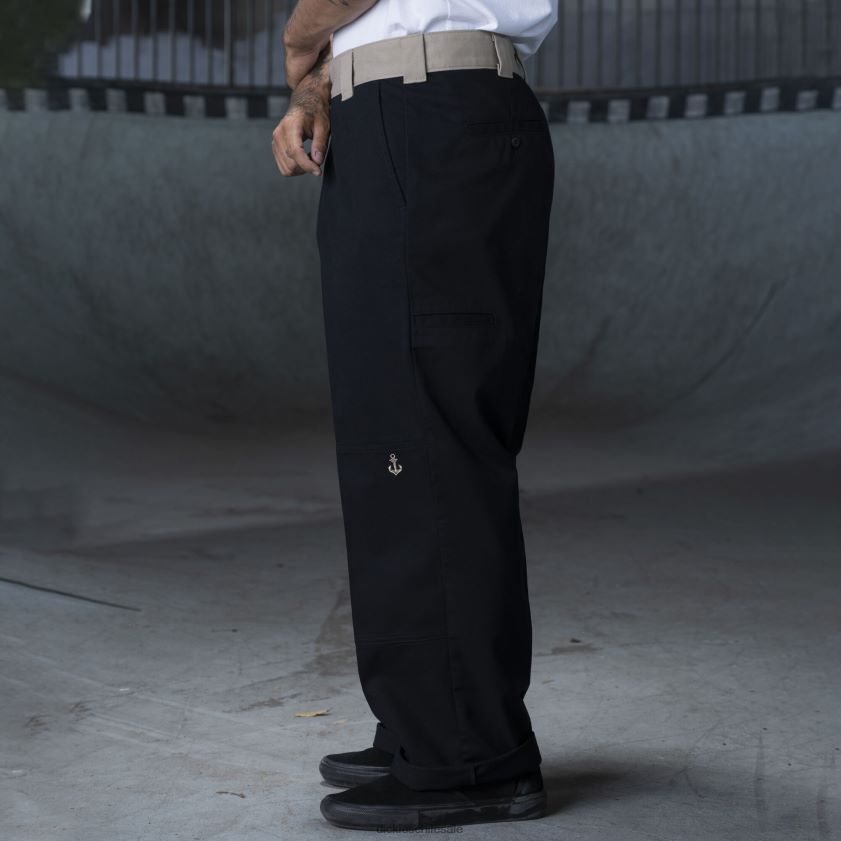 bloque de color negro/arena del desierto (bdc) hombres ronnie sandoval pantalones de doble rodilla Dickies vestir X4H0F233