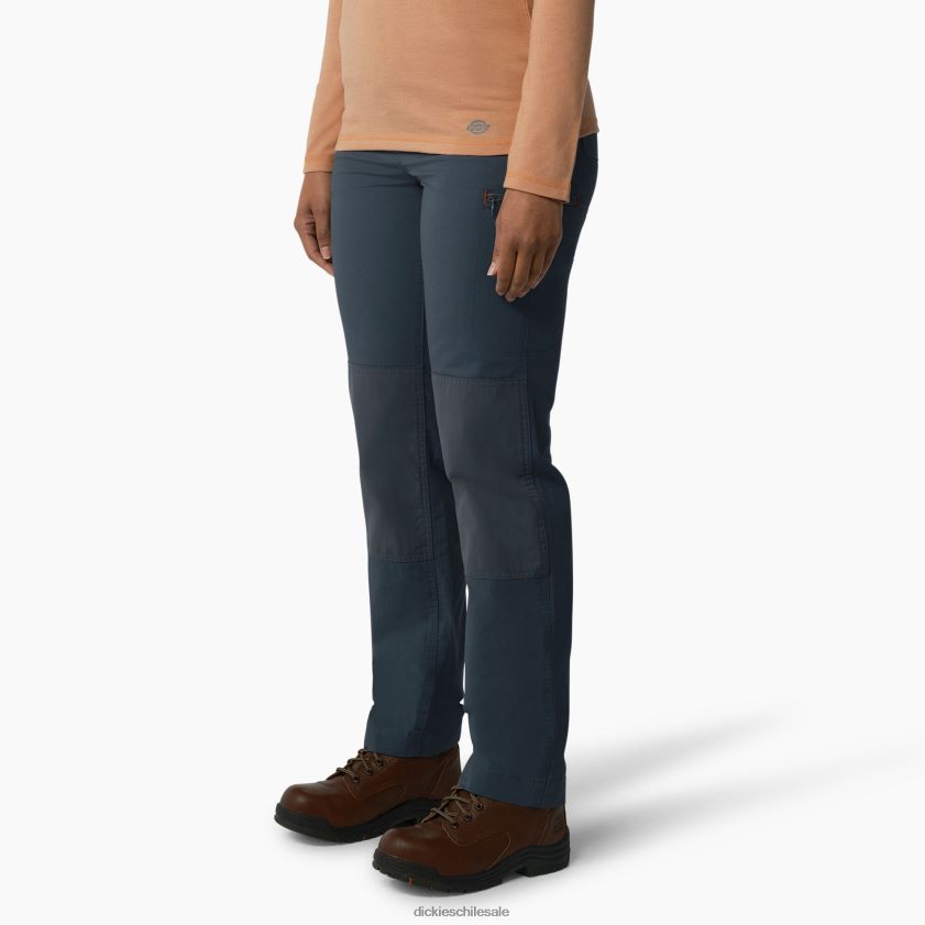 regular mujer Proteger los pantalones dobles de rodilla ripstop refrescantes Dickies vestir X4H0F1625