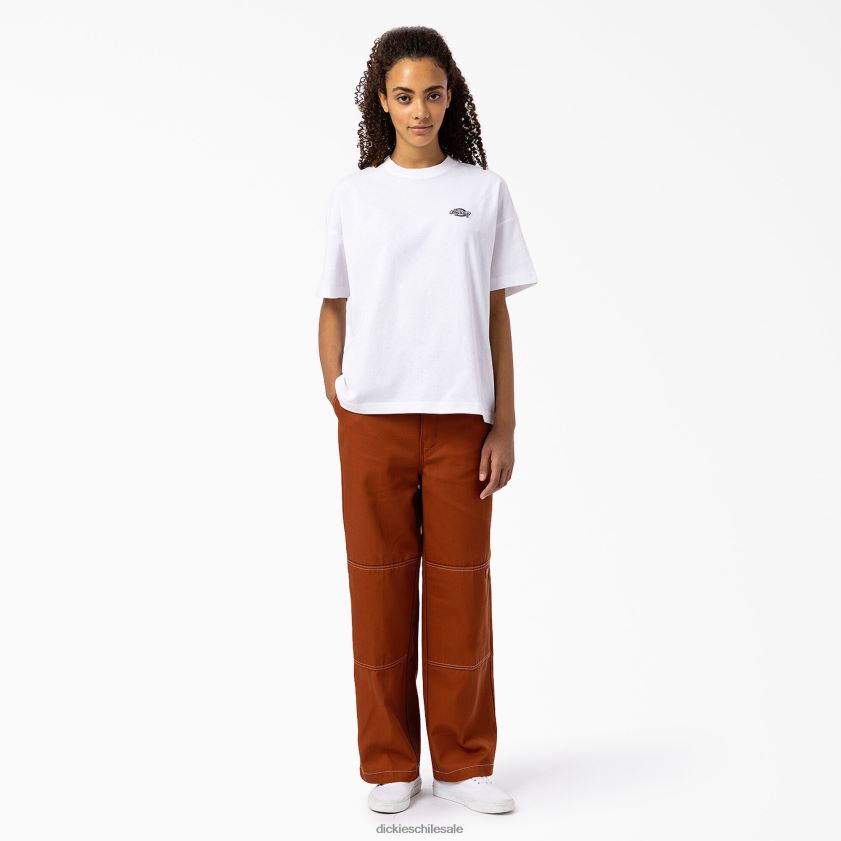 regular mujer pantalones de corte relajado con doble rodilla Dickies vestir X4H0F1853