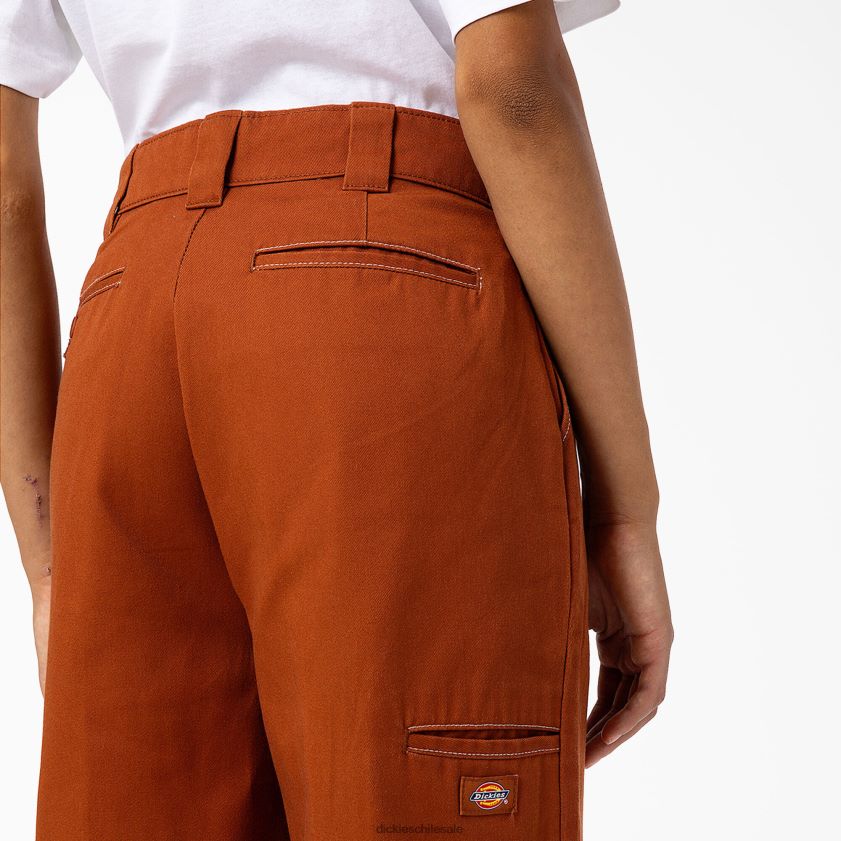 regular mujer pantalones de corte relajado con doble rodilla Dickies vestir X4H0F1853
