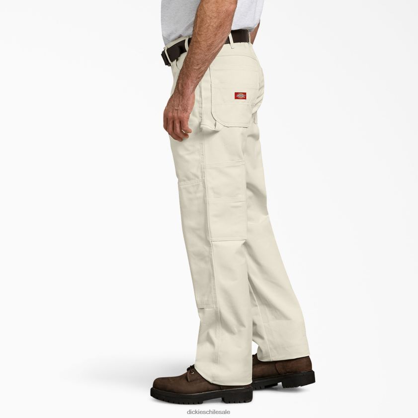 beige natural (nt) hombres pantalones de pintor utilitarios con doble rodilla Dickies vestir X4H0F159