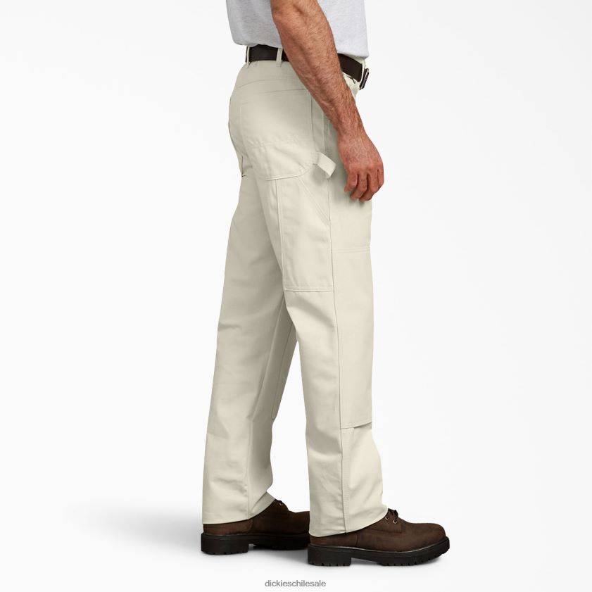 beige natural (nt) hombres pantalones de pintor utilitarios con doble rodilla Dickies vestir X4H0F159