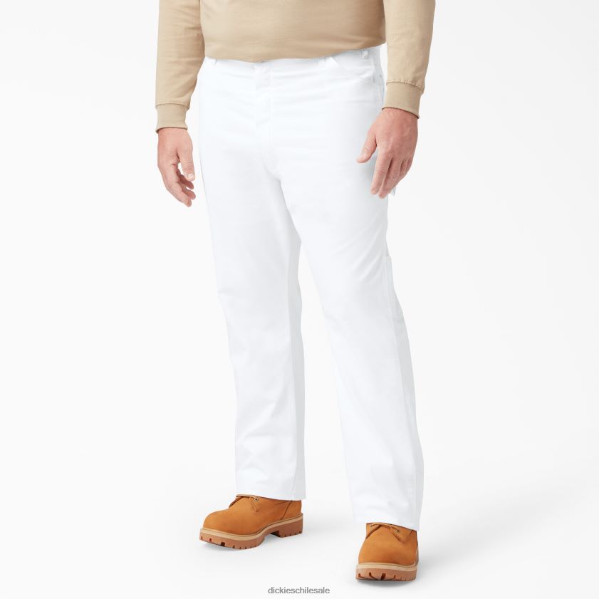 blanco (wh) hombres pantalones de pintor de corte holgado Dickies vestir X4H0F122
