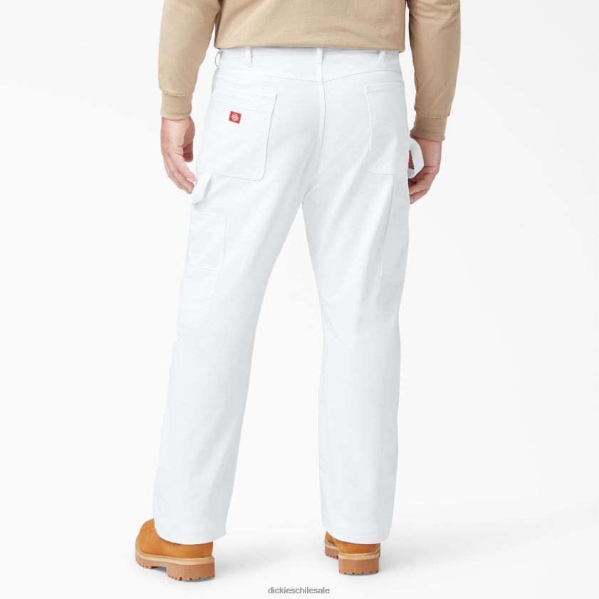 blanco (wh) hombres pantalones de pintor de corte holgado Dickies vestir X4H0F122