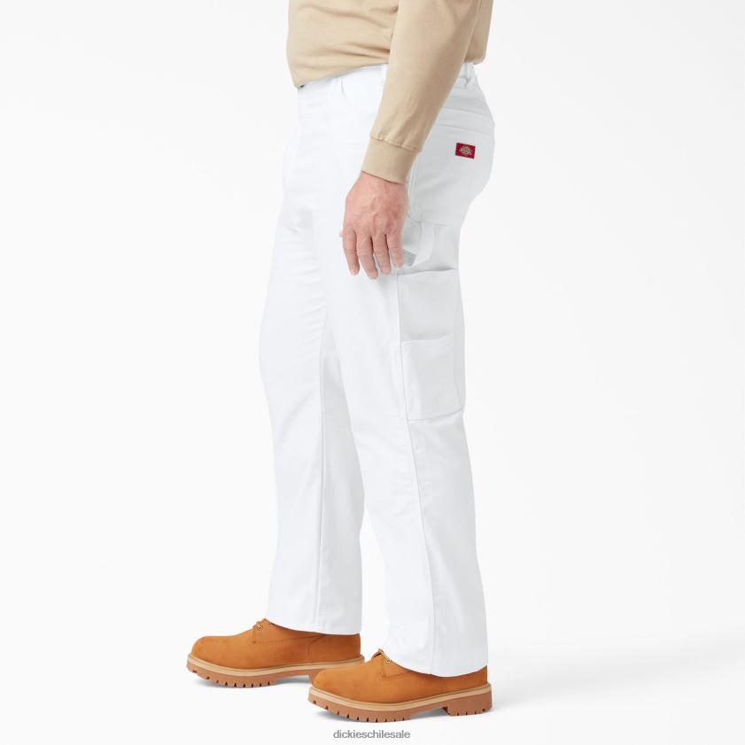 blanco (wh) hombres pantalones de pintor de corte holgado Dickies vestir X4H0F122