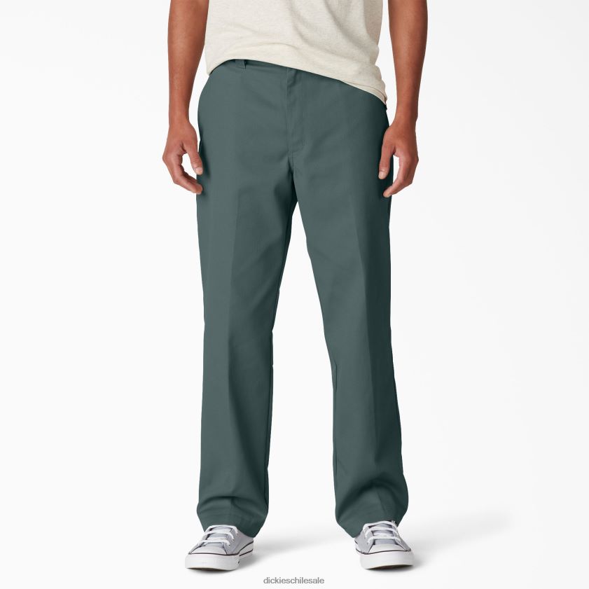 lincoln verde (ln) hombres pantalones de sarga de ajuste regular de skate Dickies vestir X4H0F59 lincoln verde (ln) hombres pantalones de sarga de ajuste regular de skate Dickies vestir X4H0F59