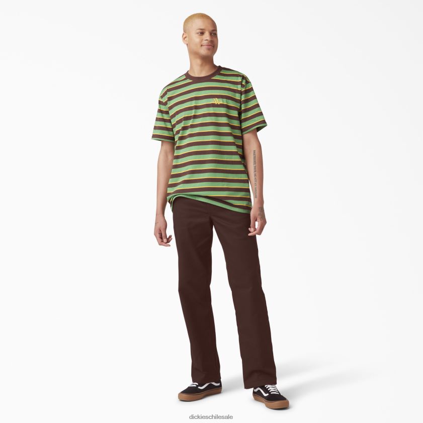 marrón chocolate (cb) hombres pantalones balam vicente alvarez Dickies vestir X4H0F285