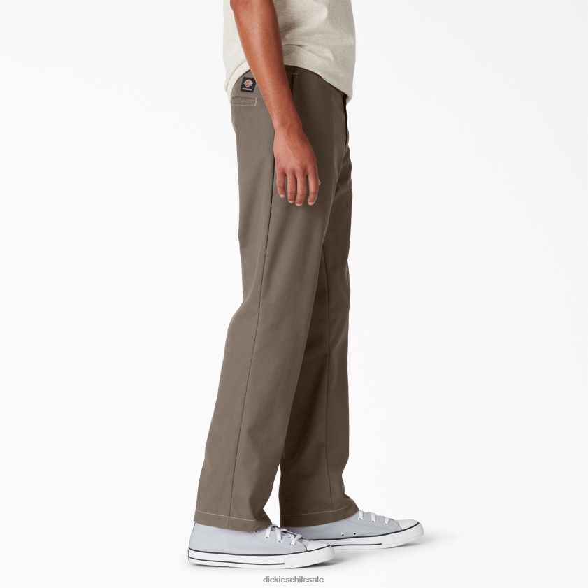 pespunte de contraste de setas (tsm) hombres pantalones de skate slim fit Dickies vestir X4H0F107
