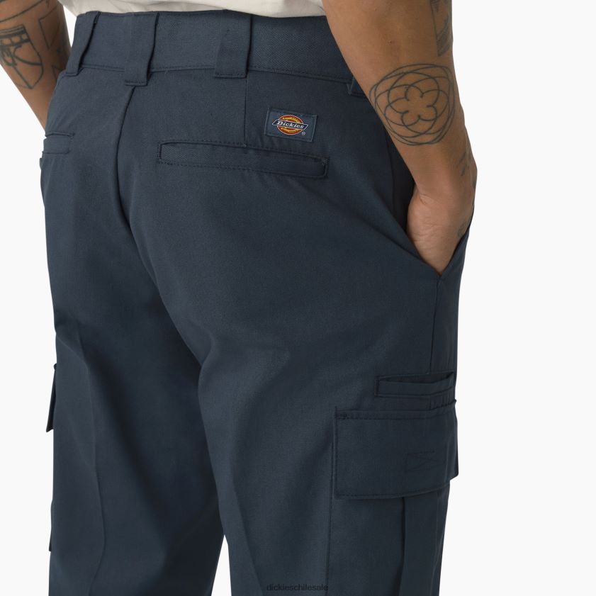 airforce/costuras en contraste (csa) hombres pantalones cargo de sarga Dickies vestir X4H0F315