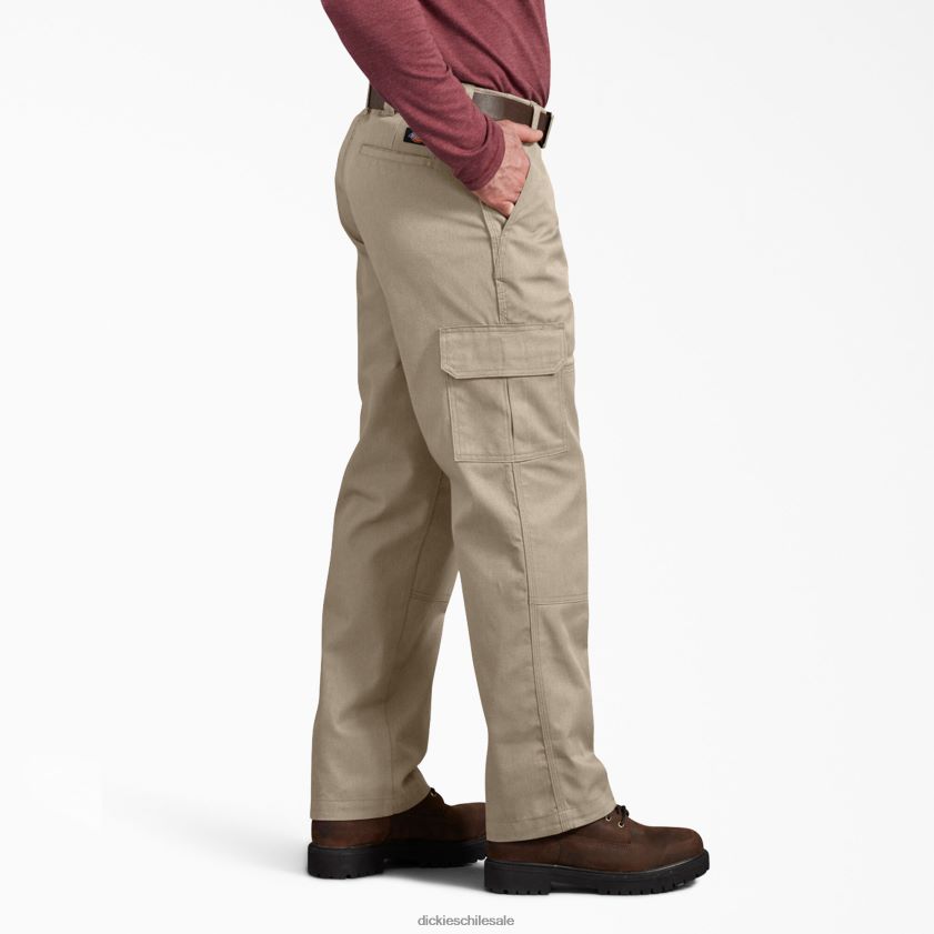 arena del desierto (ds) hombres pantalones cargo de ajuste regular con cintura activa Dickies vestir X4H0F167
