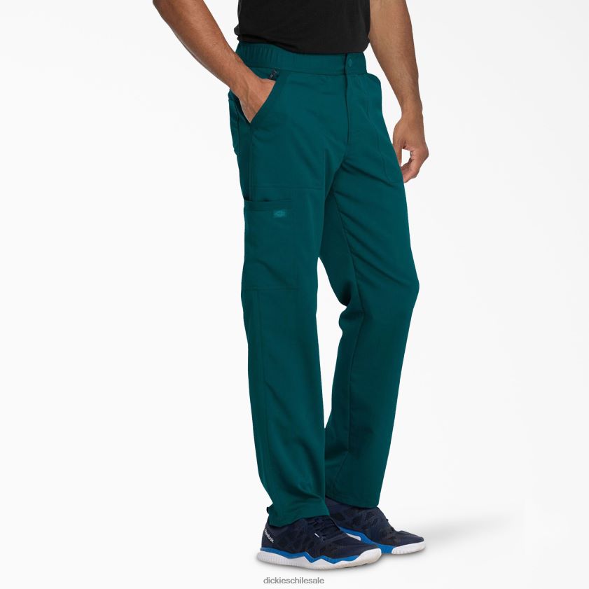 azul caribe (crb) hombres pantalones médicos Balance con cremallera Dickies vestir X4H0F1338