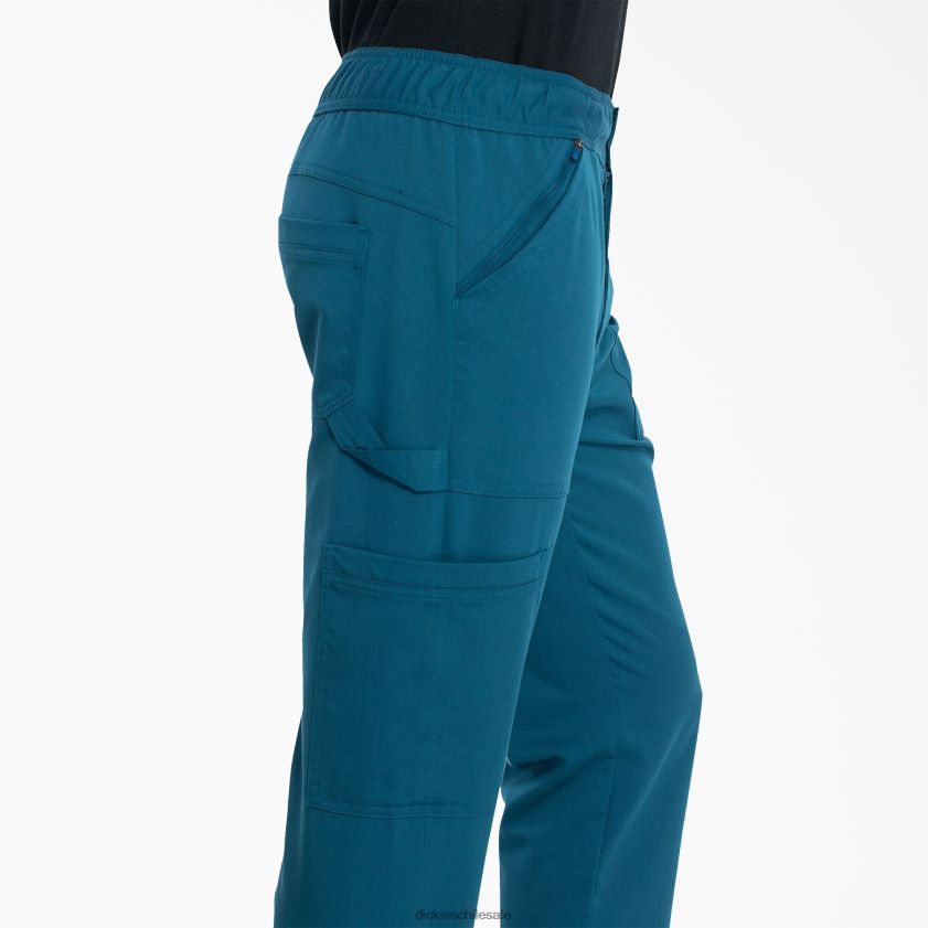 azul caribe (crb) hombres pantalones médicos Balance con cremallera Dickies vestir X4H0F1338