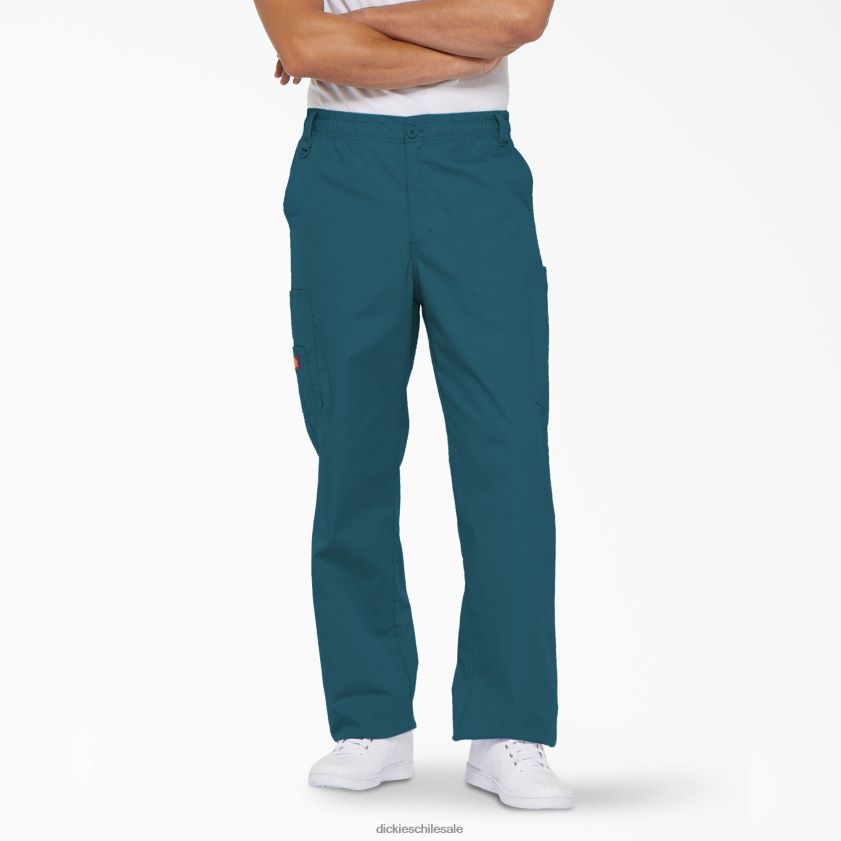 azul caribe (crb) hombres pantalones médicos cargo eds signature Dickies vestir X4H0F1222