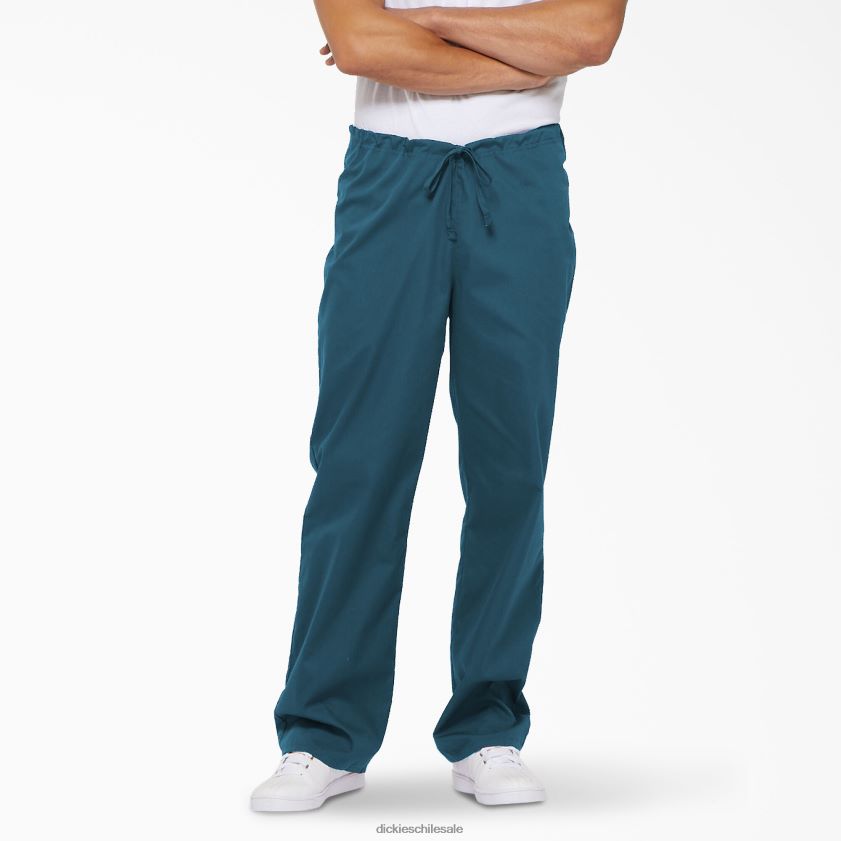 azul caribe (crb) hombres pantalones médicos unisex eds signature Dickies vestir X4H0F1307