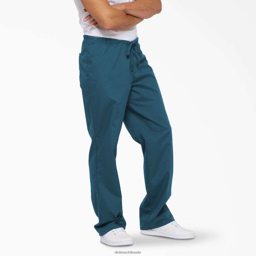 azul caribe (crb) hombres pantalones médicos unisex eds signature Dickies vestir X4H0F1307