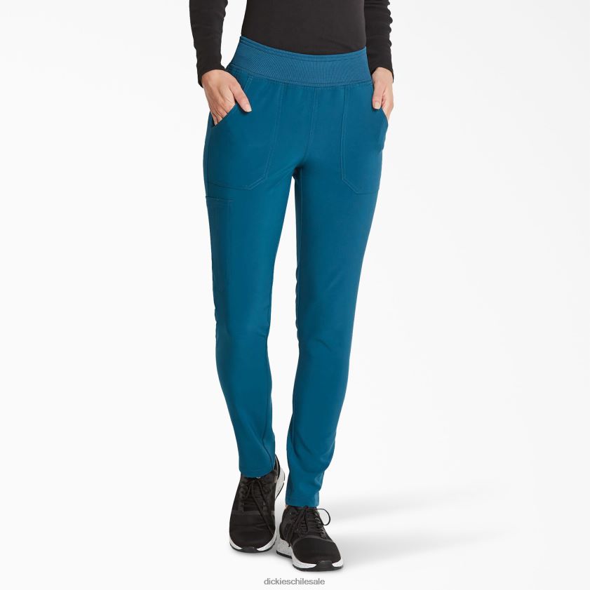 azul caribe (crb) mujer pantalones médicos con pernera cónica eds essentials Dickies vestir X4H0F2513