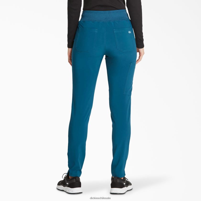 azul caribe (crb) mujer pantalones médicos con pernera cónica eds essentials Dickies vestir X4H0F2513