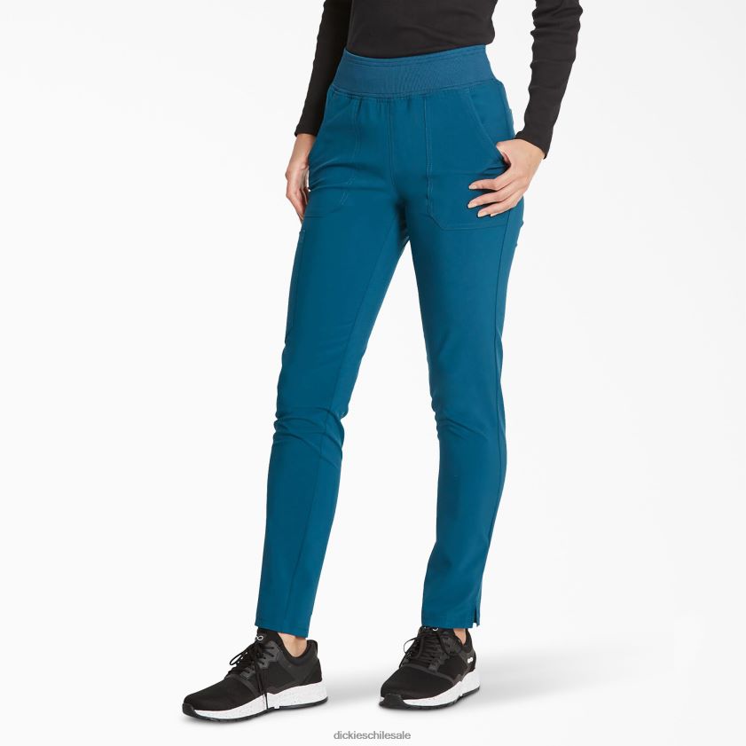 azul caribe (crb) mujer pantalones médicos con pernera cónica eds essentials Dickies vestir X4H0F2513