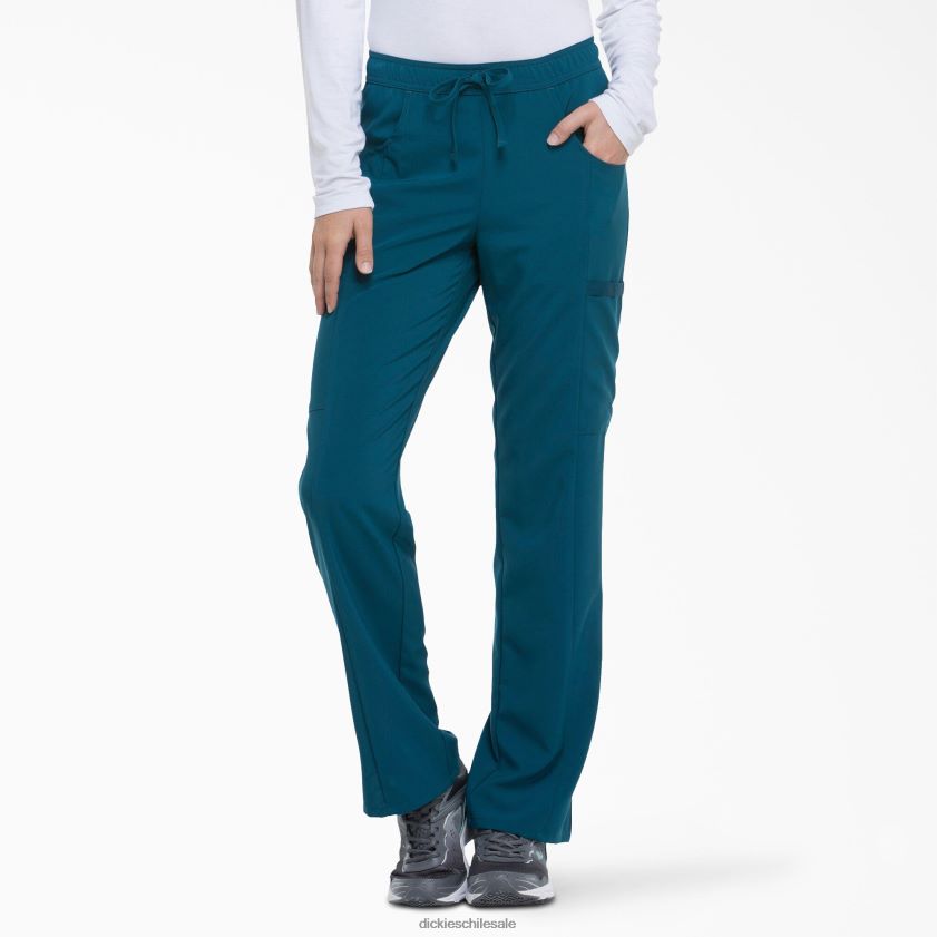 azul caribe (crb) mujer pantalones médicos de corte contemporáneo eds essentials Dickies vestir X4H0F2567