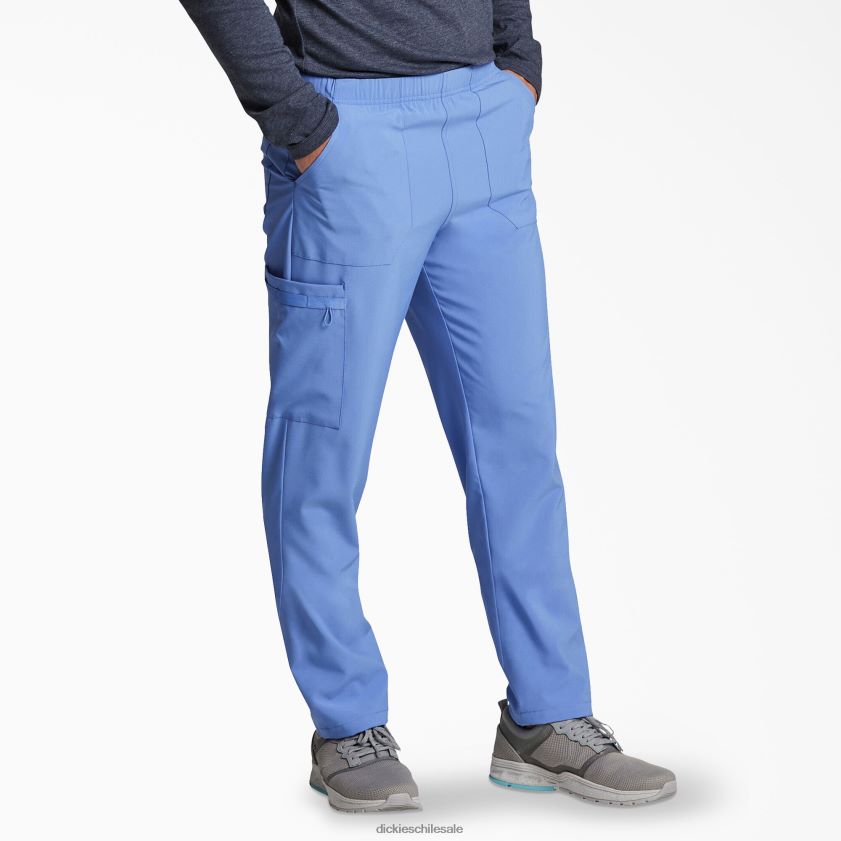 azul cielo (cbl) hombres pantalones médicos unisex eds essentials con tiro natural y pernera cónica Dickies vestir X4H0F1416